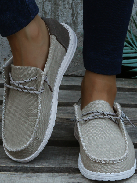 Women's Plain Lace-Up Loafers Comfortable & Lightweight Ladies Shoes, Khaki, Sneakers
Women's Plain Lace-Up Loafers Comfortable & Lightweight Ladies Shoes, Khaki, Sneakers