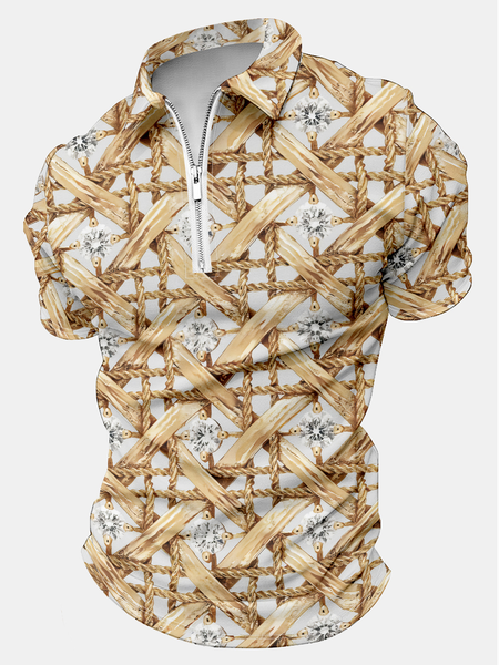 Men's Abstract graphic Printing Casual Four-Leaf Clover Regular Fit Polo Shirt, As picture, T-shirts
Men's Abstract graphic Printing Casual Four-Leaf Clover Regular Fit Polo Shirt, As picture, T-shirts