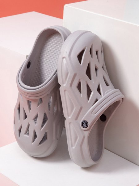 Seaside Beach Vacation Home Hollow Thick Sole Waterproof Hole Shoes, Gray, Slippers
Seaside Beach Vacation Home Hollow Thick Sole Waterproof Hole Shoes, Gray, Slippers