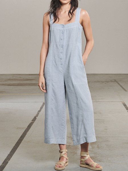women's loose casual square collar jumpsuit overalls, Gray, Jumpsuits&Rompers
women's loose casual square collar jumpsuit overalls, Gray, Jumpsuits&Rompers