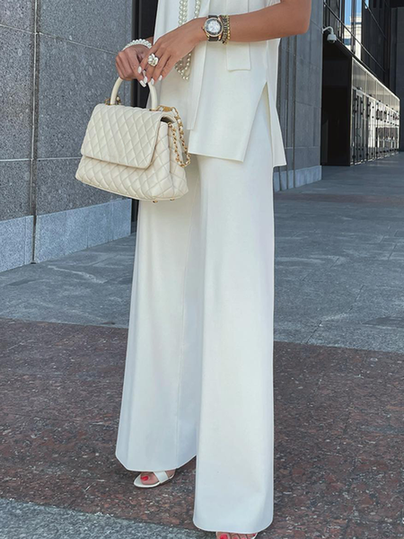 Loose High Elasticity Urban Plain Fashion Long Pants Straight pants, Off white, Pants
Loose High Elasticity Urban Plain Fashion Long Pants Straight pants, Off white, Pants