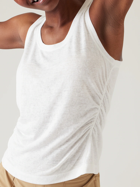 Crew Neck Sports Cotton Tank Top, White, Tanks & Camis 
Crew Neck Sports Cotton Tank Top, White, Tanks & Camis