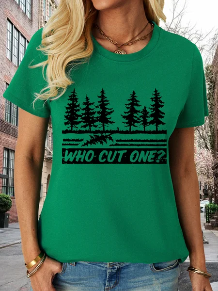 Women’s Who Cut One Funny Cotton Casual T-Shirt, Green, T-shirts
Women’s Who Cut One Funny Cotton Casual T-Shirt, Green, T-shirts
