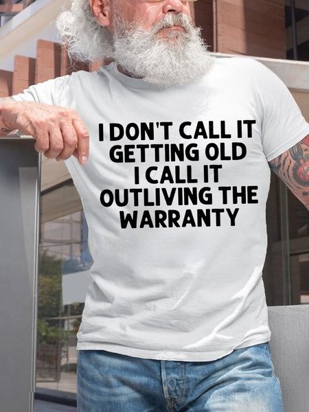 Regular Fit Text Letters Cotton Casual T-Shirt, White, T-shirts