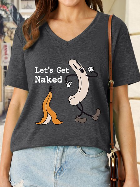 Lilicloth X Manikvskhan Let’s Get Naked Women’s Plant Fruit Funny Casual Cotton T-Shirt, Deep gray, T-shirts
Lilicloth X Manikvskhan Let’s Get Naked Women’s Plant Fruit Funny Casual Cotton T-Shirt, Deep gray, T-shirts