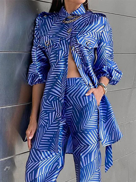 Loose Lightweight Short sleeve Shirt Collar Urban Mid-long Blouse, Blue, Blouses and Shirts
Loose Lightweight Short sleeve Shirt Collar Urban Mid-long Blouse, Blue, Blouses and Shirts