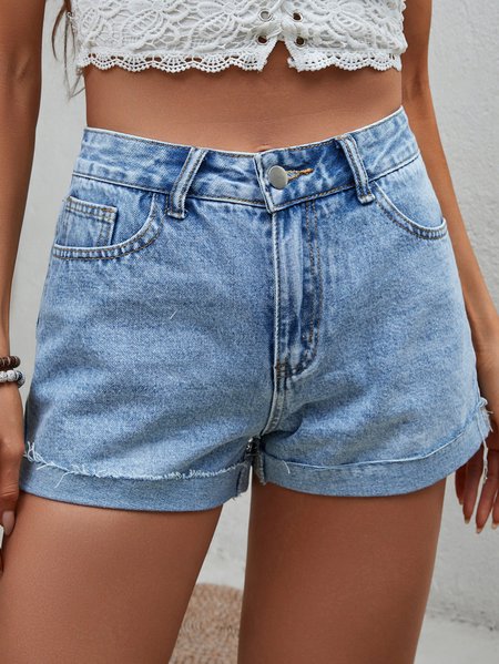 Casual Fashion High Stretch Denim Shorts Daily Vacation Women's Clothing, Blue, Shorts
Casual Fashion High Stretch Denim Shorts Daily Vacation Women's Clothing, Blue, Shorts