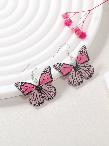 3D Simulation Butterfly Pendant Earrings Casual Party Women Jewelry, Pink, Earrings
3D Simulation Butterfly Pendant Earrings Casual Party Women Jewelry, Pink, Earrings