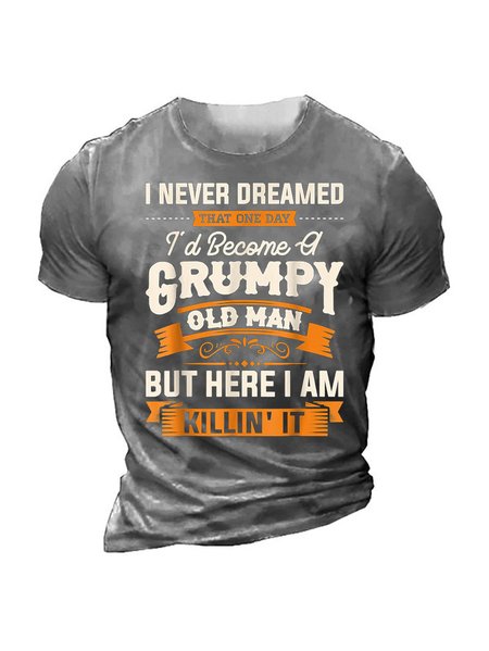 Men's Tee Funny T Shirts Graphic Letter Crew Neck Casual Short Sleeve Print Clothing Vintage, Gray, T-shirts
Men's Tee Funny T Shirts Graphic Letter Crew Neck Casual Short Sleeve Print Clothing Vintage, Gray, T-shirts