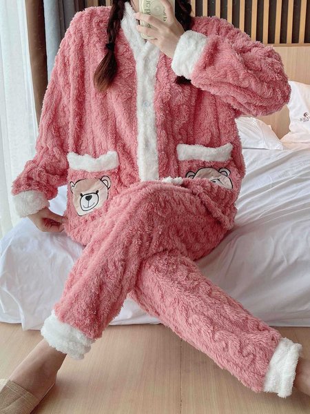 Coral Velvet Crew Neck Casual Loose Lounge Set, Color3, Loungewear & Sleepwear
Coral Velvet Crew Neck Casual Loose Lounge Set, Color3, Loungewear & Sleepwear