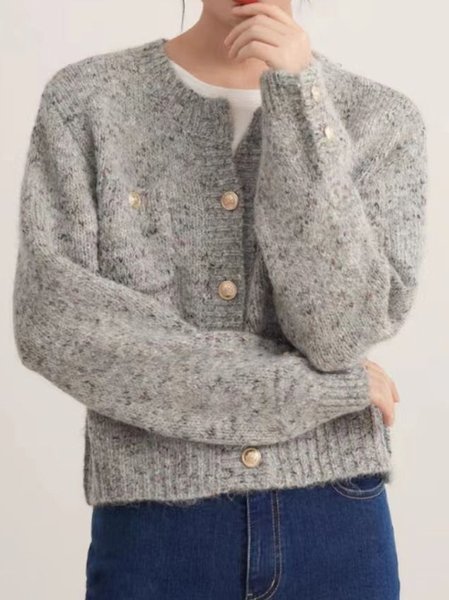 Women Casual Button Regular Fit Wool Cardigan Autumn Winter Sweater, Gray, Sweaters
Women Casual Button Regular Fit Wool Cardigan Autumn Winter Sweater, Gray, Sweaters