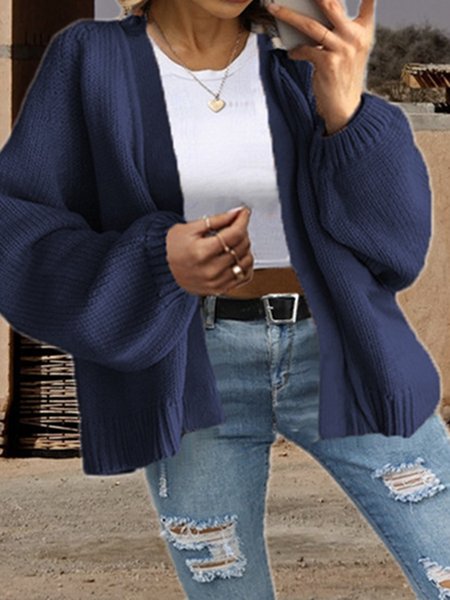 Casual Others Cardigan, Navyblue, Sweaters