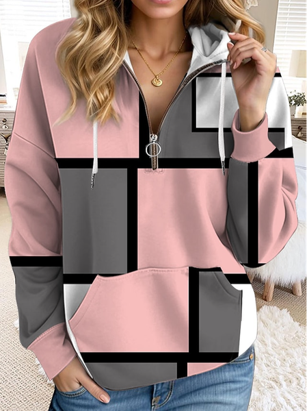 Geometric Loose Hoodie Casual Hoodie, Pink, Sweatshirts & Hoodies
Geometric Loose Hoodie Casual Hoodie, Pink, Sweatshirts & Hoodies