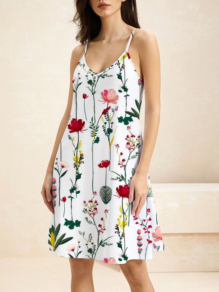Women Floral Lace Collar Gallus Comfy Casual Short Dress, Multicolor, Dresses
Women Floral Lace Collar Gallus Comfy Casual Short Dress, Multicolor, Dresses