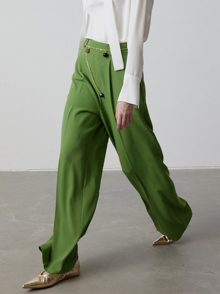 Plain Urban Regular Fit Fashion Pants, Green, Pants
Plain Urban Regular Fit Fashion Pants, Green, Pants