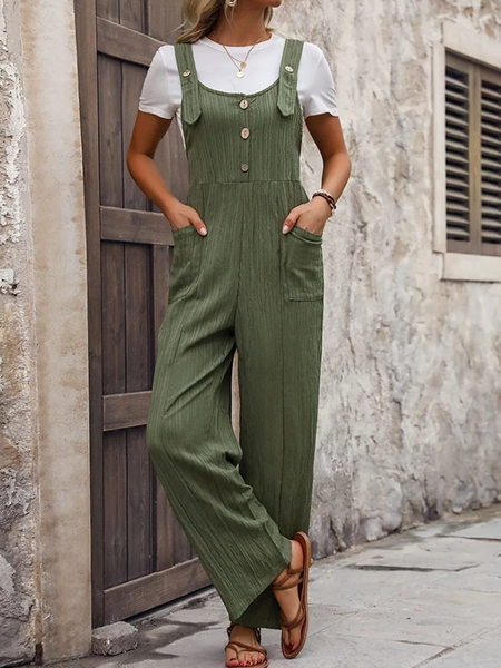 Women Sleeveless Spaghetti Loose Long Daily Casual Striped Natural Jumpsuit, Green, Jumpsuits&Rompers
Women Sleeveless Spaghetti Loose Long Daily Casual Striped Natural Jumpsuit, Green, Jumpsuits&Rompers