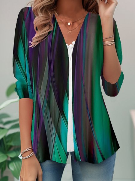 Women's Abstract Buckle Regular Loose Kimono, Green, Cardigans
Women's Abstract Buckle Regular Loose Kimono, Green, Cardigans