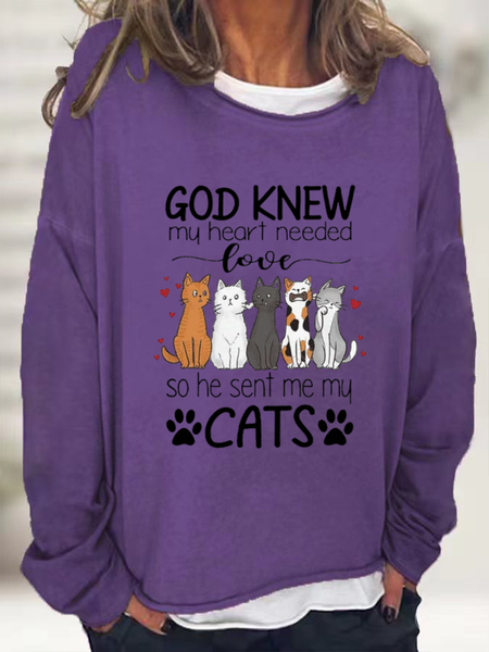 Women's God Know My Heart Needed Love Letter Sweatshirt, Purple, Hoodies&Sweatshirts
Women's God Know My Heart Needed Love Letter Sweatshirt, Purple, Hoodies&Sweatshirts