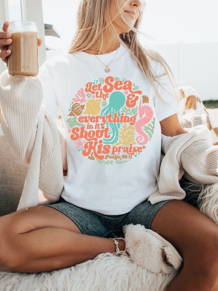 Women's Short Sleeve Tee T-shirt Summer Color Block Cotton Crew Neck Daily Going Out Vintage Top White, T-Shirts
Women's Short Sleeve Tee T-shirt Summer Color Block Cotton Crew Neck Daily Going Out Vintage Top White, T-Shirts