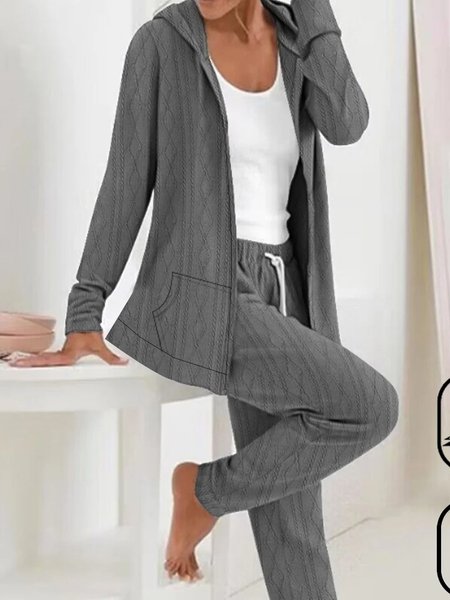 Women Geometric Hoodie Long Sleeve Comfy Casual Top With Pants Two-Piece Set, Gray, Sets
Women Geometric Hoodie Long Sleeve Comfy Casual Top With Pants Two-Piece Set, Gray, Sets