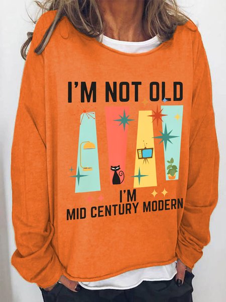 I'm Not Old I'm Mid Century Modern Casual Sweatshirt, Orange, Hoodies&Sweatshirts
I'm Not Old I'm Mid Century Modern Casual Sweatshirt, Orange, Hoodies&Sweatshirts