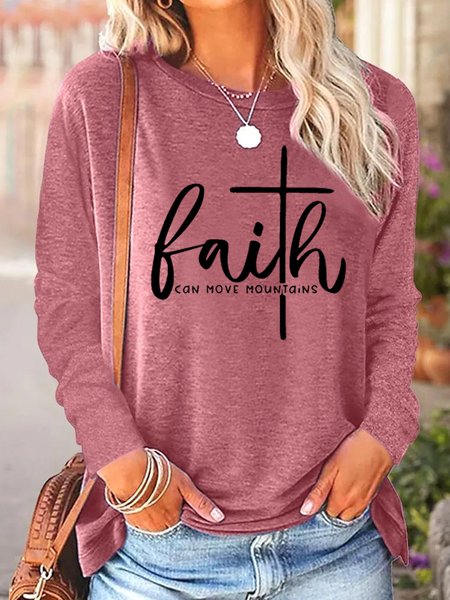 Crew Neck Long Sleeve Text Letters Regular Medium Elasticity Loose Blouse For Women, Watermelon, Blouses
Crew Neck Long Sleeve Text Letters Regular Medium Elasticity Loose Blouse For Women, Watermelon, Blouses