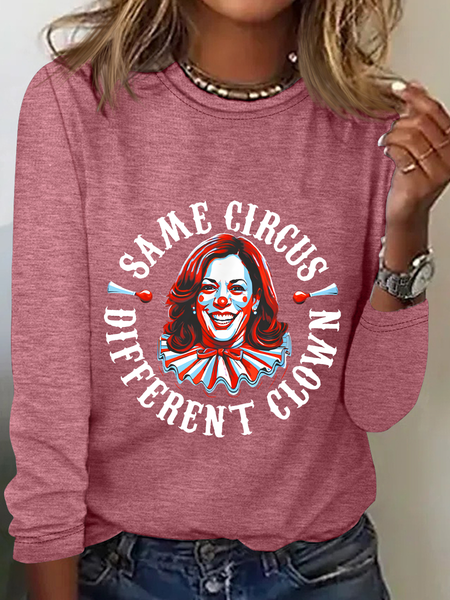Same Circus - Different Clown Casual Long Sleeve Shirt, Watermelon, Long sleeves
Same Circus - Different Clown Casual Long Sleeve Shirt, Watermelon, Long sleeves