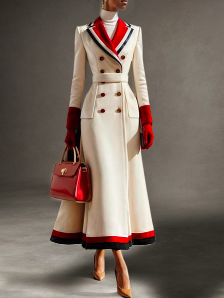 Plus Size Regular Fit Color Block Urban Coat With Belt, As picture, Plus Outerwear
Plus Size Regular Fit Color Block Urban Coat With Belt, As picture, Plus Outerwear