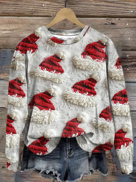 Women's Crew Neck Christmas Printing Casual Spring/Fall Long Sleeve Sweatshirt, Off white, Sweatshirts & Hoodies
Women's Crew Neck Christmas Printing Casual Spring/Fall Long Sleeve Sweatshirt, Off white, Sweatshirts & Hoodies