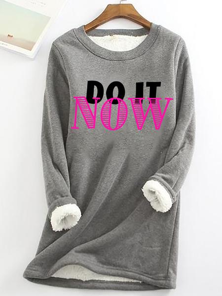 Take Action Now Casual Fluff Fleece Fabric Sweatshirt, Gray, Hoodies&Sweatshirts
Take Action Now Casual Fluff Fleece Fabric Sweatshirt, Gray, Hoodies&Sweatshirts
