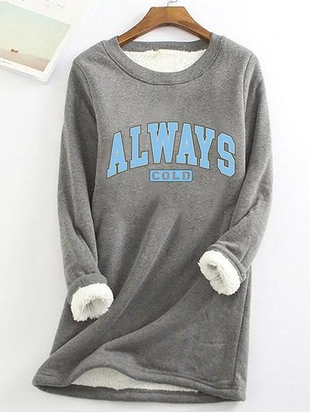 Always Cold Christian Winter Casual Fluff Fleece Fabric Sweatshirt, Gray, Hoodies&Sweatshirts
Always Cold Christian Winter Casual Fluff Fleece Fabric Sweatshirt, Gray, Hoodies&Sweatshirts