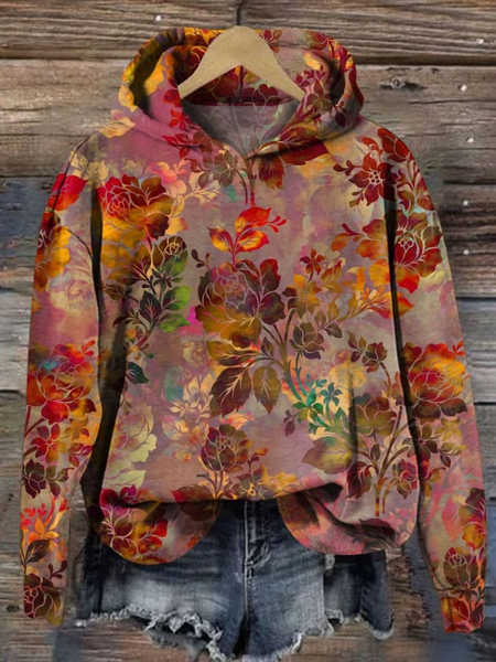 Women's Floral Spring/Fall Long Sleeve Casual Daily Hoodie, Orange, Sweatshirts & Hoodies
Women's Floral Spring/Fall Long Sleeve Casual Daily Hoodie, Orange, Sweatshirts & Hoodies
