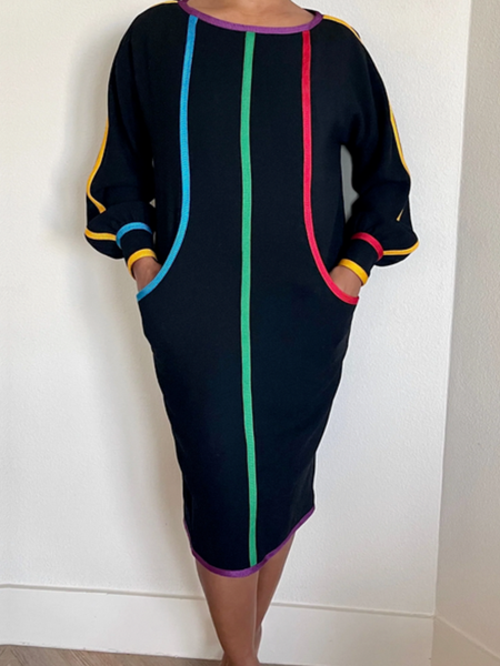 Plus Size Regular Fit Urban Pocket Stitching Regular Sleeve Midi Dress, Black, Plus Dresses
Plus Size Regular Fit Urban Pocket Stitching Regular Sleeve Midi Dress, Black, Plus Dresses