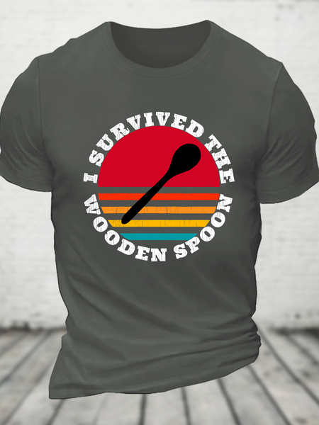 I Survived The Wooden Spoon For Wooden Spoon Survivor Cotton T-Shirt, Deep gray, T-shirts
I Survived The Wooden Spoon For Wooden Spoon Survivor Cotton T-Shirt, Deep gray, T-shirts