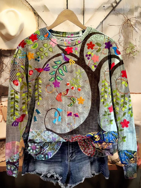 Women's Crew Neck Floral Casual Spring/Fall Long Sleeve Sweatshirt, Multicolor, Sweatshirts & Hoodies
Women's Crew Neck Floral Casual Spring/Fall Long Sleeve Sweatshirt, Multicolor, Sweatshirts & Hoodies