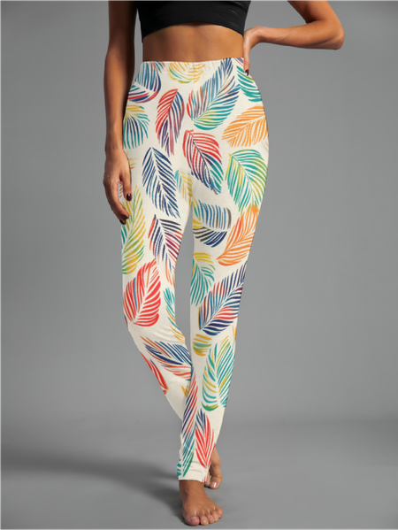 Women's Casual Leaf Jersey All Season Long Floral Leggings, Multicolor, Leggings
Women's Casual Leaf Jersey All Season Long Floral Leggings, Multicolor, Leggings