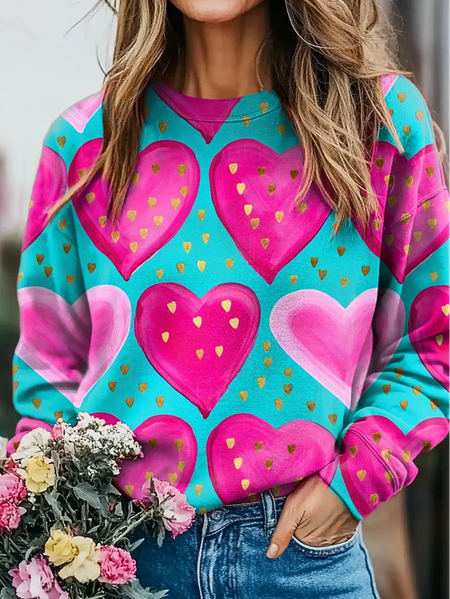 Women's 3D Printing Crew Neck Vintage Spring/Fall Long Sleeve Sweatshirt, As picture, Sweatshirts & Hoodies
Women's 3D Printing Crew Neck Vintage Spring/Fall Long Sleeve Sweatshirt, As picture, Sweatshirts & Hoodies