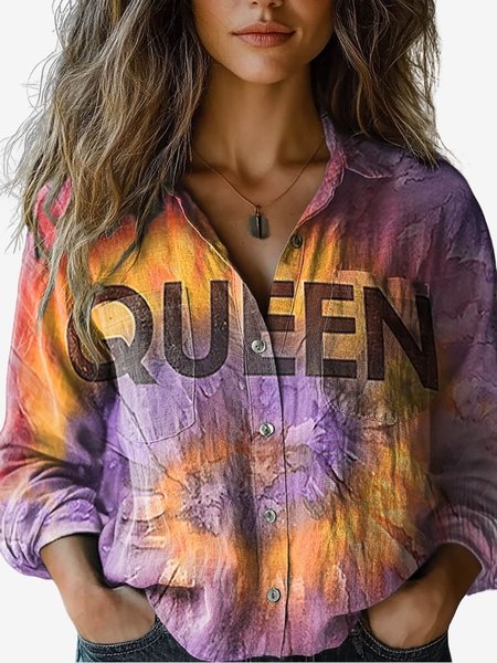 Women's Long Sleeve Shirt Spring/Fall Ombre Shirt Collar Holiday Going Out Casual Top, Orange, Shirts
Women's Long Sleeve Shirt Spring/Fall Ombre Shirt Collar Holiday Going Out Casual Top, Orange, Shirts