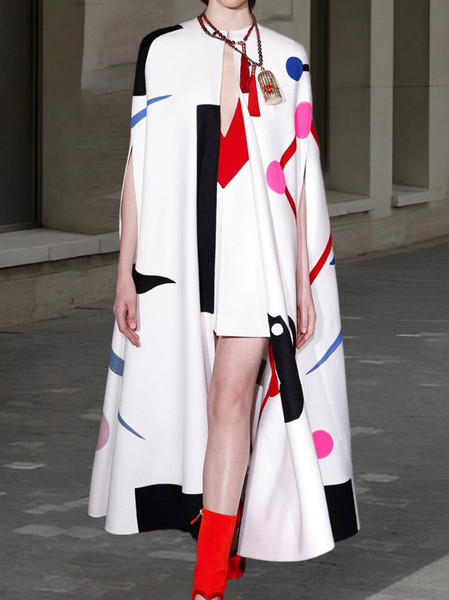 Elegant Abstract Graphic Crew Neck Kimono No Dress, As picture, Kimonos
Elegant Abstract Graphic Crew Neck Kimono No Dress, As picture, Kimonos