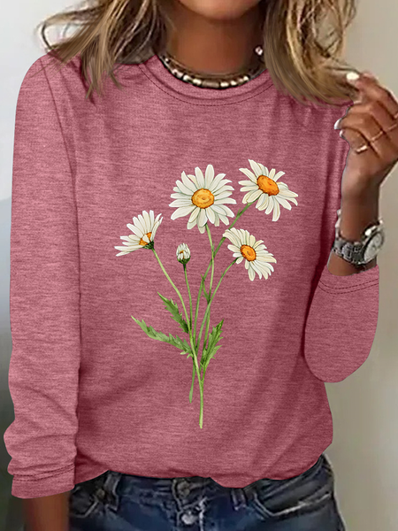 Women's Long Sleeve Blouse Spring/Fall Floral Crew Neck Daily Going Out Casual Top, Watermelon, Shirts
Women's Long Sleeve Blouse Spring/Fall Floral Crew Neck Daily Going Out Casual Top, Watermelon, Shirts
