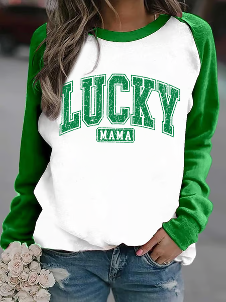 Women'S St. Patrick's Day Crew Neck Sweatshirt, Green, Hoodies&Sweatshirts
Women'S St. Patrick's Day Crew Neck Sweatshirt, Green, Hoodies&Sweatshirts