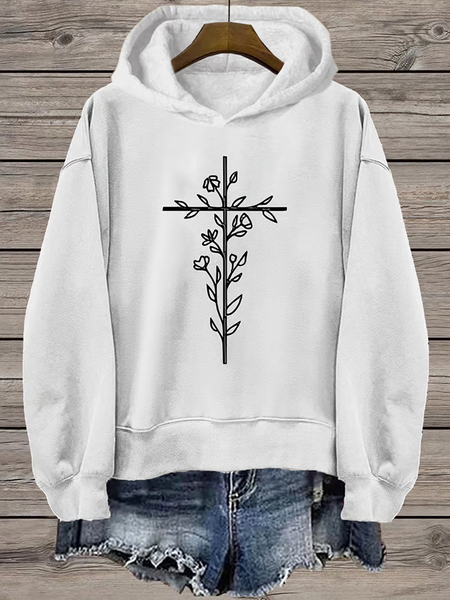 Women's Floral Spring/Fall Printing Long Sleeve Casual Daily Hoodie, White, Sweatshirts & Hoodies
Women's Floral Spring/Fall Printing Long Sleeve Casual Daily Hoodie, White, Sweatshirts & Hoodies