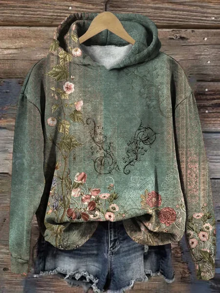 Women's Floral Spring/Fall Printing Long Sleeve Casual Daily Hoodie, Green, Sweatshirts & Hoodies
Women's Floral Spring/Fall Printing Long Sleeve Casual Daily Hoodie, Green, Sweatshirts & Hoodies