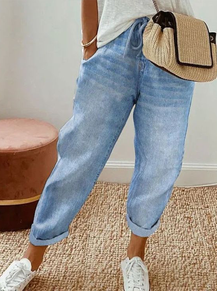 Women's Faux Denim Print Graphic Ankle Pants Pant Vintage Spring/Fall Trousers, Blue, Pants
Women's Faux Denim Print Graphic Ankle Pants Pant Vintage Spring/Fall Trousers, Blue, Pants