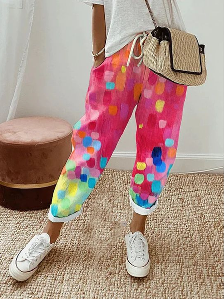 Women's Polka Dots Ankle Pants Pant Casual Spring/Fall Trousers, As picture, Pants
Women's Polka Dots Ankle Pants Pant Casual Spring/Fall Trousers, As picture, Pants