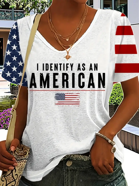 Women Text Letters Short Sleeve Tee T-shirt V Neck Printing Casual Graphic Tee Summer Top, White, T-Shirts
Women Text Letters Short Sleeve Tee T-shirt V Neck Printing Casual Graphic Tee Summer Top, White, T-Shirts