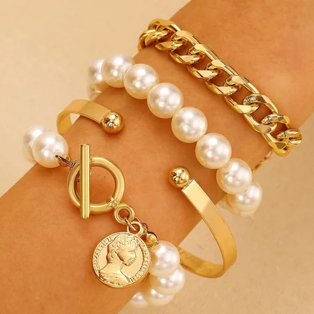 Multi layered vintage bracelet, Color23, Accessories
Multi layered vintage bracelet, Color23, Accessories