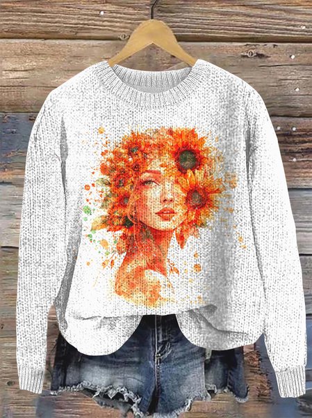Women Wool/Knitting Animal Long Sleeve Comfy Casual Sweater, White, Hoodies & Sweatshirts
Women Wool/Knitting Animal Long Sleeve Comfy Casual Sweater, White, Hoodies & Sweatshirts