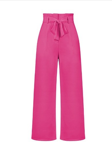 Women Plain Long Elastic Waist Pants Casual Spring/Fall Trousers, Rose red, Pants
Women Plain Long Elastic Waist Pants Casual Spring/Fall Trousers, Rose red, Pants