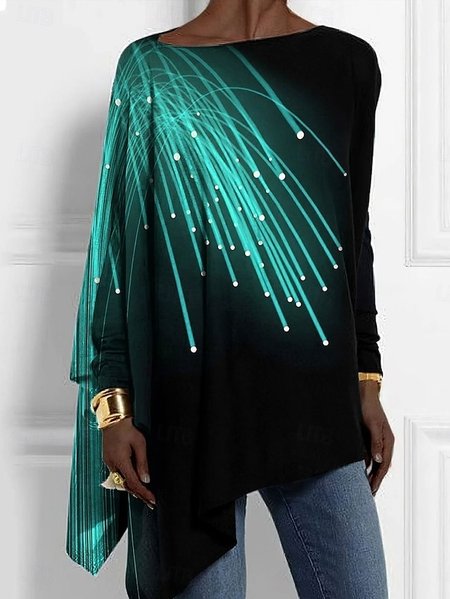 Vintage Crew Neck Striped Sweatshirt, Blue, T-shirts
Vintage Crew Neck Striped Sweatshirt, Blue, T-shirts